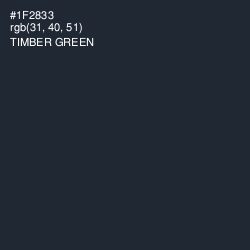 #1F2833 - Timber Green Color Image